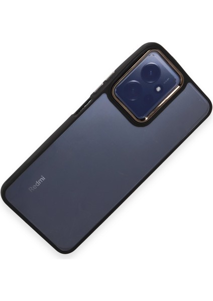 Xiaomi Redmi Note 12 4g Kılıf Dora Kapak - Siyah 300099
