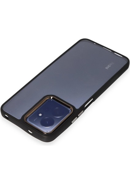Xiaomi Redmi Note 12 4g Kılıf Dora Kapak - Siyah 300099