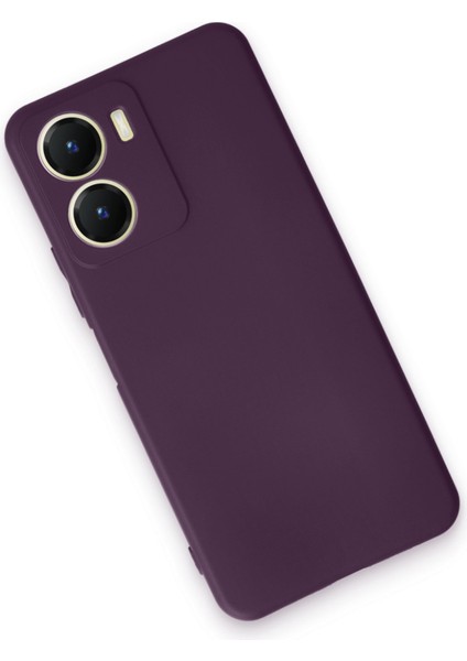 Vivo Y16 Kılıf First Silikon - Mor 300099 modelleri