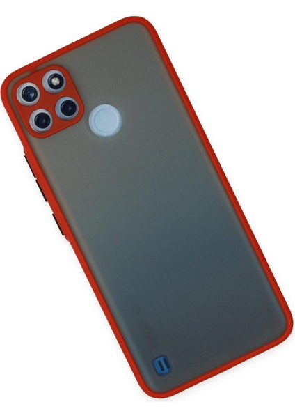 Realme C25Y Kılıf Montreal Silikon Kapak - Kırmızı 300099 fiyatları