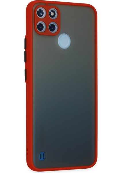 Realme C25Y Kılıf Montreal Silikon Kapak - Kırmızı 300099 modelleri