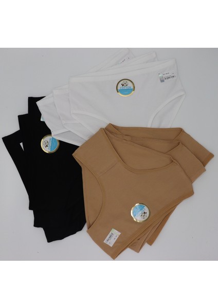 9'lu Yüksek Bel Extra Yumuşak ve Extra Esnek Pamuklu Külot Bato Set fiyatları