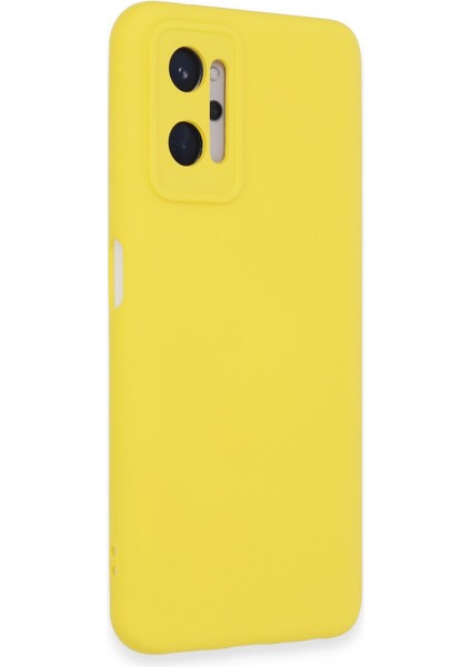 Realme 9i 4g Kılıf Nano Içi Kadife Silikon - Sarı 300099 fiyatları