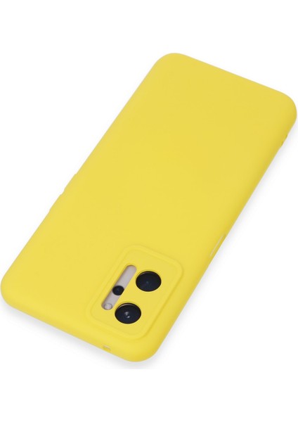 Realme 9i 4g Kılıf Nano Içi Kadife Silikon - Sarı 300099 modelleri
