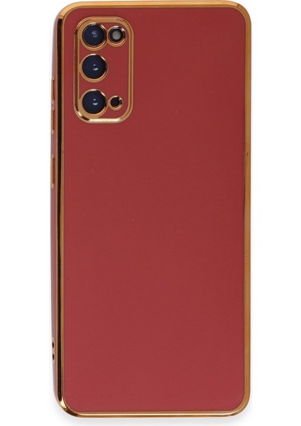 Samsung Galaxy S20 Kılıf Volet Silikon - Kırmızı 300099