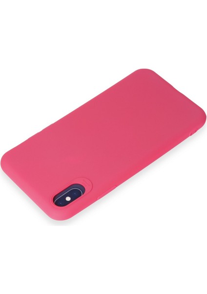 Iphone x Kılıf First Silikon - Pembe 300099