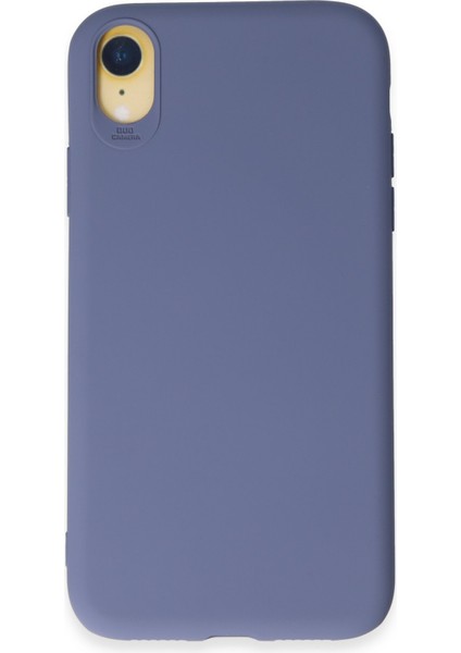 Iphone Xr Kılıf First Silikon - Gri 300099