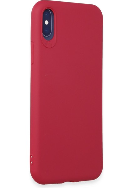 Iphone x Kılıf First Silikon - Fuşya 300099