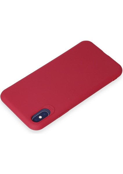 Iphone x Kılıf First Silikon - Fuşya 300099