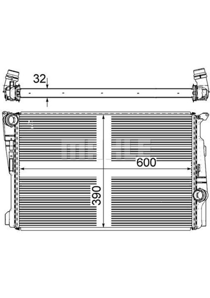 Motor Su Radyatoru Mekanık Sanz. Bmw F25 Premıum Lıne Mahle CR876000P-17118623368