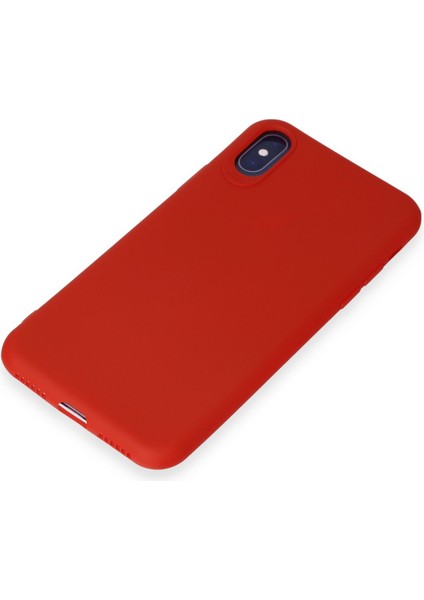 Iphone x Kılıf First Silikon - Kırmızı 300099