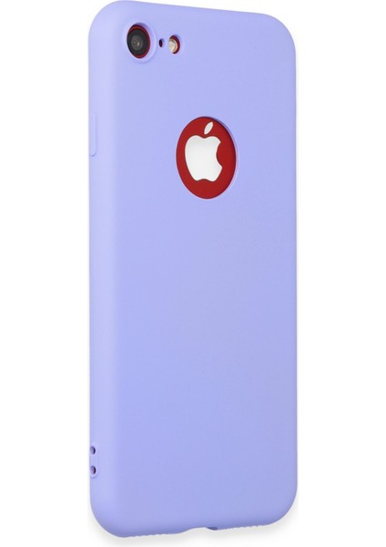 Iphone Se 2020 Kılıf First Silikon - Lila 300099