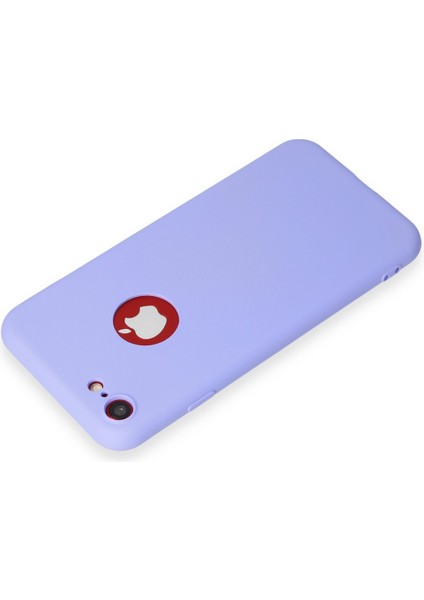 Iphone Se 2020 Kılıf First Silikon - Lila 300099