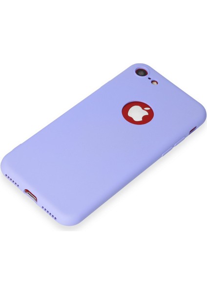 Iphone Se 2020 Kılıf First Silikon - Lila 300099