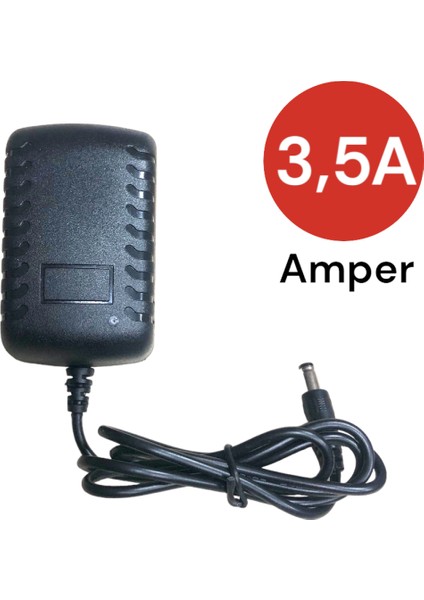 Fişli Şerit LED Güvenlik Kamerası Adaptörü Trafosu Güç Kaynağı 12 Volt 3.5 Amper Dönüştürücü fiyatları