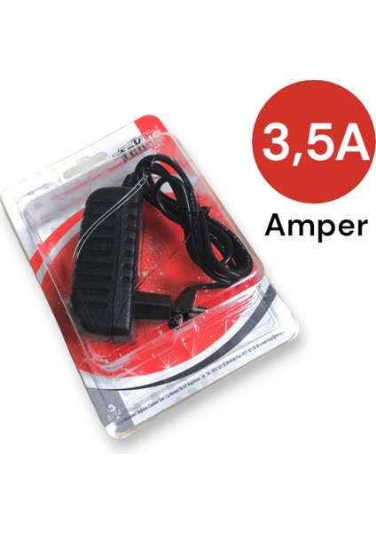 Fişli Şerit LED Güvenlik Kamerası Adaptörü Trafosu Güç Kaynağı 12 Volt 3.5 Amper Dönüştürücü fırsatları
