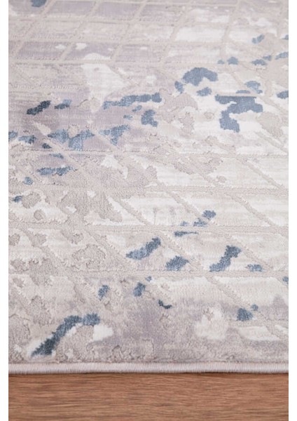 Lynosse Mavi Halı Yumuşak Oturma Odası Salon Çocuk Odası Mutfak Halısı P1015 160 x 230 modelleri