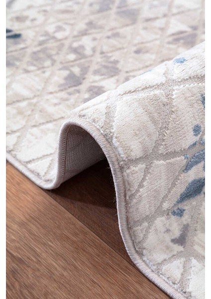 Lynosse Mavi Halı Yumuşak Oturma Odası Salon Çocuk Odası Mutfak Halısı P1015 160 x 230 fırsatları