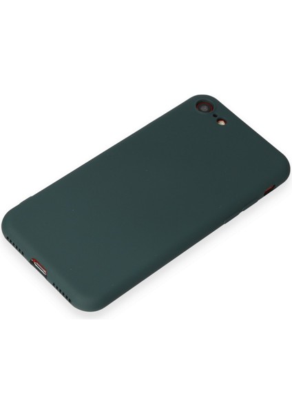 Iphone Se 2020 Kılıf First Silikon - Koyu Yeşil 300099