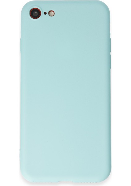 Iphone 8 Kılıf First Silikon - Turkuaz 300099