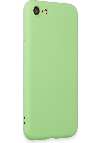 Iphone Se 2020 Kılıf First Silikon - Açık Yeşil 300099