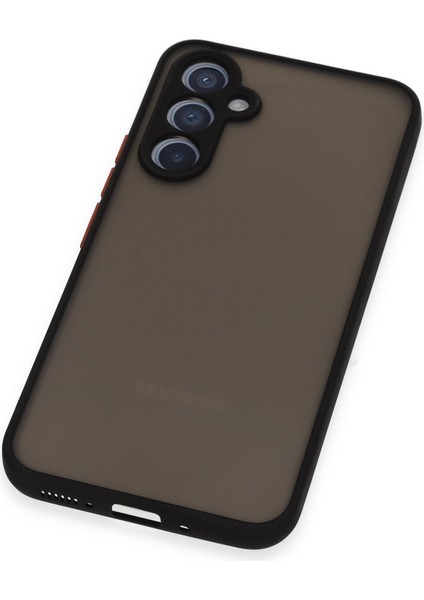 Samsung Galaxy A54 5g Kılıf Montreal Silikon Kapak - Siyah 300099