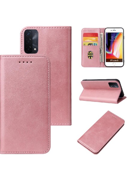 Kart Tutucu Kickstand Tam Koruma ile Oppo A74 5G/A54 5g Telefon Kılıfı (Yurt Dışından) indirimleri