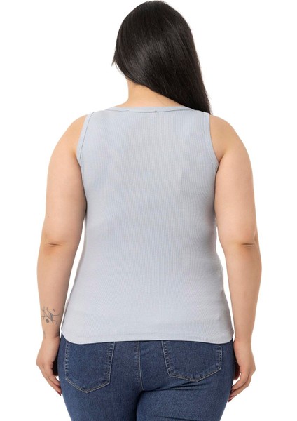 Büyük Beden Askılı Fitilli Kaşkorse Gri Body modelleri