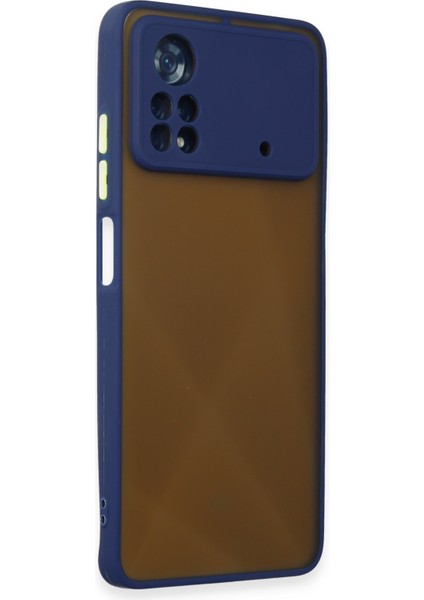Xiaomi Poco X4 Pro 5g Kılıf Montreal Silikon Kapak - Lacivert 300099