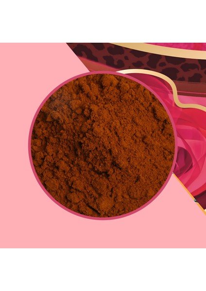 Güllü Lokumlu Türk Kahvesi Gül Lokum Aromalı Türk Kahvesi 150 gr