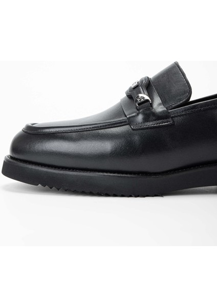 Erkek Deri Siyah Loafer Ayakkabı 01 2224 Erk Ayk SK23/24 Sıyah modelleri