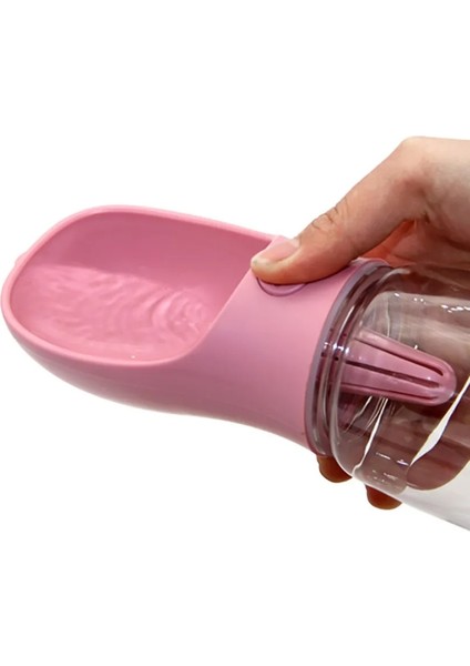 Pembe Tarzı Taşınabilir Pet Köpek Küçük Büyük Köpekler Için Su Şişesi Seyahat Yavru Kedi Içme Kabı Açık Pet Su Sebili Besleyici Pet Ürün (Yurt Dışından) modelleri