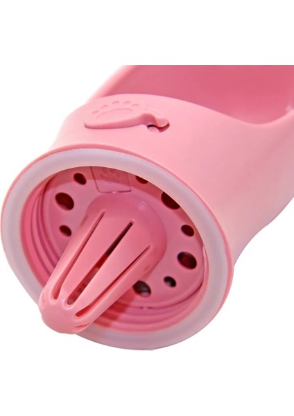 Pembe Tarzı Taşınabilir Pet Köpek Küçük Büyük Köpekler Için Su Şişesi Seyahat Yavru Kedi Içme Kabı Açık Pet Su Sebili Besleyici Pet Ürün (Yurt Dışından) indirimleri