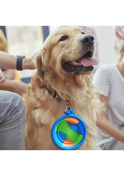 Mavi Çerçeve Stili 350 ml 350ML Küçük L Büyük Silikon Katlanır Kase Açık Taşınabilir Su Kasesi Köpekler Için Köpek Maması Katlanabilir Pet Besleyici Çanak Kase (Yurt Dışından) fırsatları