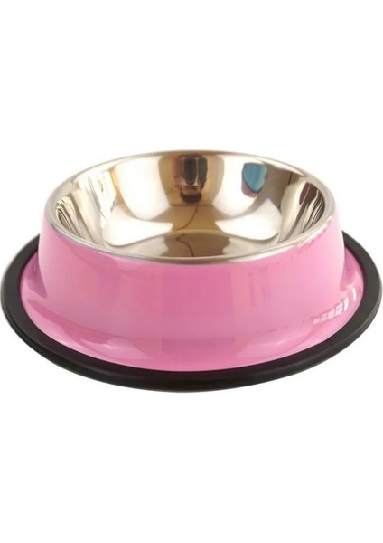 Pembe Tarzı L Beden S-3xl Köpek Kaseleri Paslanmaz Çelik Seyahat Ayak Izi Besleme Besleyici Su Kasesi Büyük Köpekler Için Besleme Çanak Fit Tüm Pet Yavru Kedi Kase (Yurt Dışından)