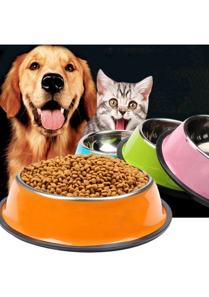 Pembe Tarzı L Beden S-3xl Köpek Kaseleri Paslanmaz Çelik Seyahat Ayak Izi Besleme Besleyici Su Kasesi Büyük Köpekler Için Besleme Çanak Fit Tüm Pet Yavru Kedi Kase (Yurt Dışından) fiyatları