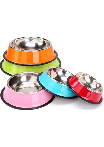 Pembe Tarzı L Beden S-3xl Köpek Kaseleri Paslanmaz Çelik Seyahat Ayak Izi Besleme Besleyici Su Kasesi Büyük Köpekler Için Besleme Çanak Fit Tüm Pet Yavru Kedi Kase (Yurt Dışından) indirimleri