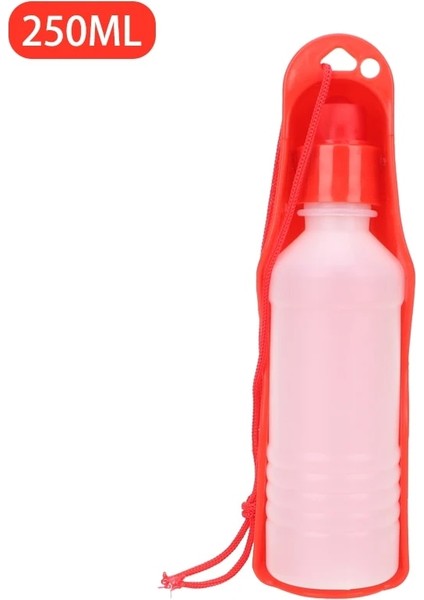 Kırmızı Stil 280 ml Oz Köpek Su Sebili Besleyici Katlanabilir Karbon Filtre Kabak Şişe Kase Tiryakisi Pet Açık Yürüyüş Seyahat Içecek Bardağı (Yurt Dışından)