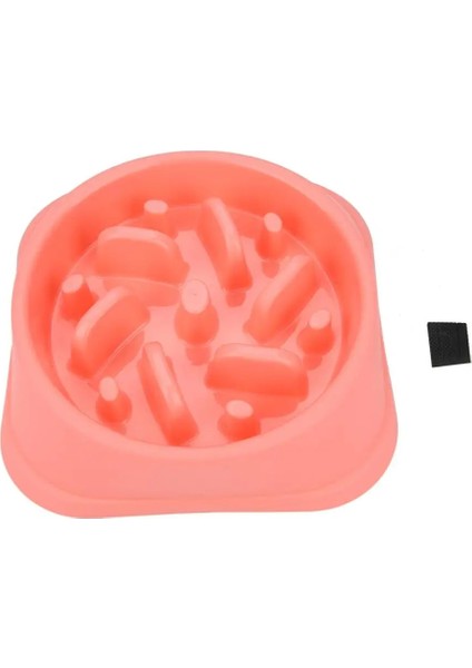 No.5 Tarzı Çok Renkli Toksik Olmayan Eğlenceli Yavaş Besleyici Köpek Kase Gıda Kaymaz Pet Yemek Büyük Orta Küçük Köpek Için Yavaş Besleme Kase Labirent Etkileşimli (Yurt Dışından)