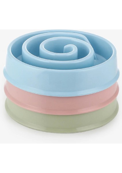 No.5 Tarzı Çok Renkli Toksik Olmayan Eğlenceli Yavaş Besleyici Köpek Kase Gıda Kaymaz Pet Yemek Büyük Orta Küçük Köpek Için Yavaş Besleme Kase Labirent Etkileşimli (Yurt Dışından) fiyatları