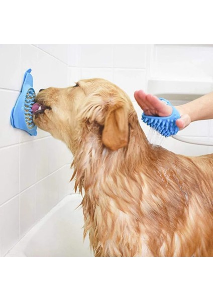 Mavi Stil Yavaş Besleyici Köpek Banyo Arkadaşı Silikon Kedi Köpek Kase Mat Köpek Yalama Pedi Pet Banyo Vantuz Kaseler Pet Bakım Banyo Transfer Plakası (Yurt Dışından) modelleri