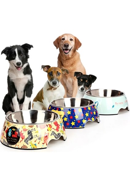 Xs Stili Paslanmaz Çelik Köpek Kedi Kase Kaymaz Dayanıklı Gıda Besleyici Su Kaseleri Küçük Orta Büyük Köpekler Için Pet Besleme Içme Malzemeleri (Yurt Dışından) fırsatları