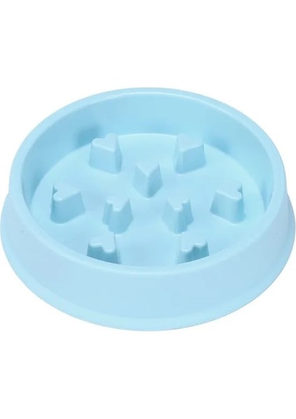 Mavi 2 Tarzı Resim Gösterdiği Gibi Yavaş Besleyici Köpek Kasesi Etkileşimli Aşağı Yem Yeme Büyük Yem Evcil Hayvan Şişirme Durdurma (Yurt Dışından)