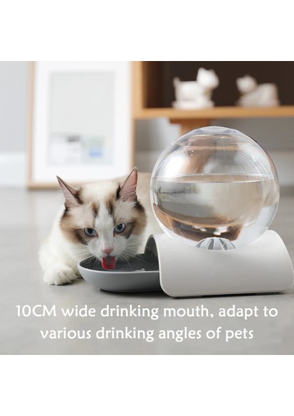 Mavi Stil 29X18X23CM Pet Su Sebili Kedi Içme Çeşmesi Otomatik Kabarcık Besleyici Köpek Waterer Kediler Büyük Yerçekimi Kaseler ve Suluklar 2.8l (Yurt Dışından) indirimleri