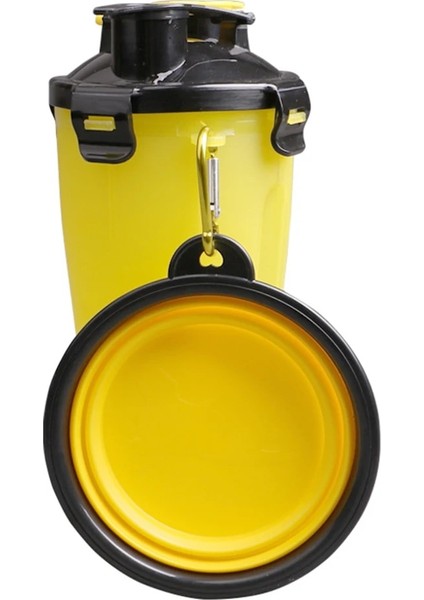 Mavi Stil Seyahat Katlanır Silikon Kase Köpek Kedi Maması Su Besleyici Fincan 2 In 1 Pet Su Şişesi Dağıtıcı Köpek Kedi Içme (Yurt Dışından) modelleri