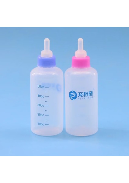 Mavi Stil 60ML Yavru Yavru Kedi Biberon Pet Köpek Kedi Bady Hemşirelik Su Süt Besleyici Yavru Şişe Kedi Yavrusu Yavru Totoro Tavşan Evcil Hayvan Malzemeleri (Yurt Dışından) modelleri