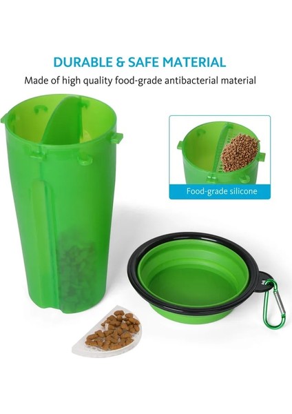 C Stili M Beden Köpek Şişe Pet Besleyici Köpek Su Şişesi Katlanabilir Katlanır Kase Seyahat Kedi Köpek Için Açık Gıda Su Depolama (Yurt Dışından) indirimleri