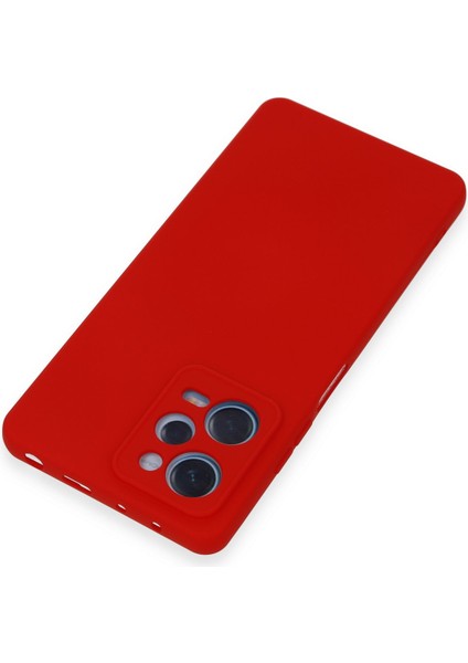 Xiaomi Poco X5 5g Kılıf Nano Içi Kadife Silikon - Kırmızı 300099
