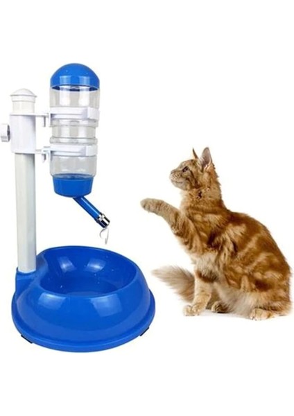 Mavi Stil Otomatik Pet Tiryakisi Köpek Kaseleri Su Şişeleri Evrensel Köpek Tiryakisi Besleyici Kaldırılabilir Kase Dispenser Kase Köpek Pet Ürünleri (Yurt Dışından) modelleri