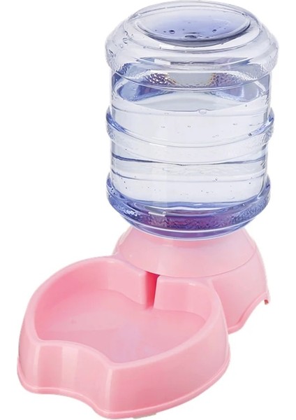 Pembe Elma Suyu Stili 3.8l Pet Otomatik Besleyici Köpek Kedi Içme Kabı Köpek Su Içme Için Kedi Besleme Büyük Kapasiteli Dağıtıcı Pet Kedi Köpek (Yurt Dışından)